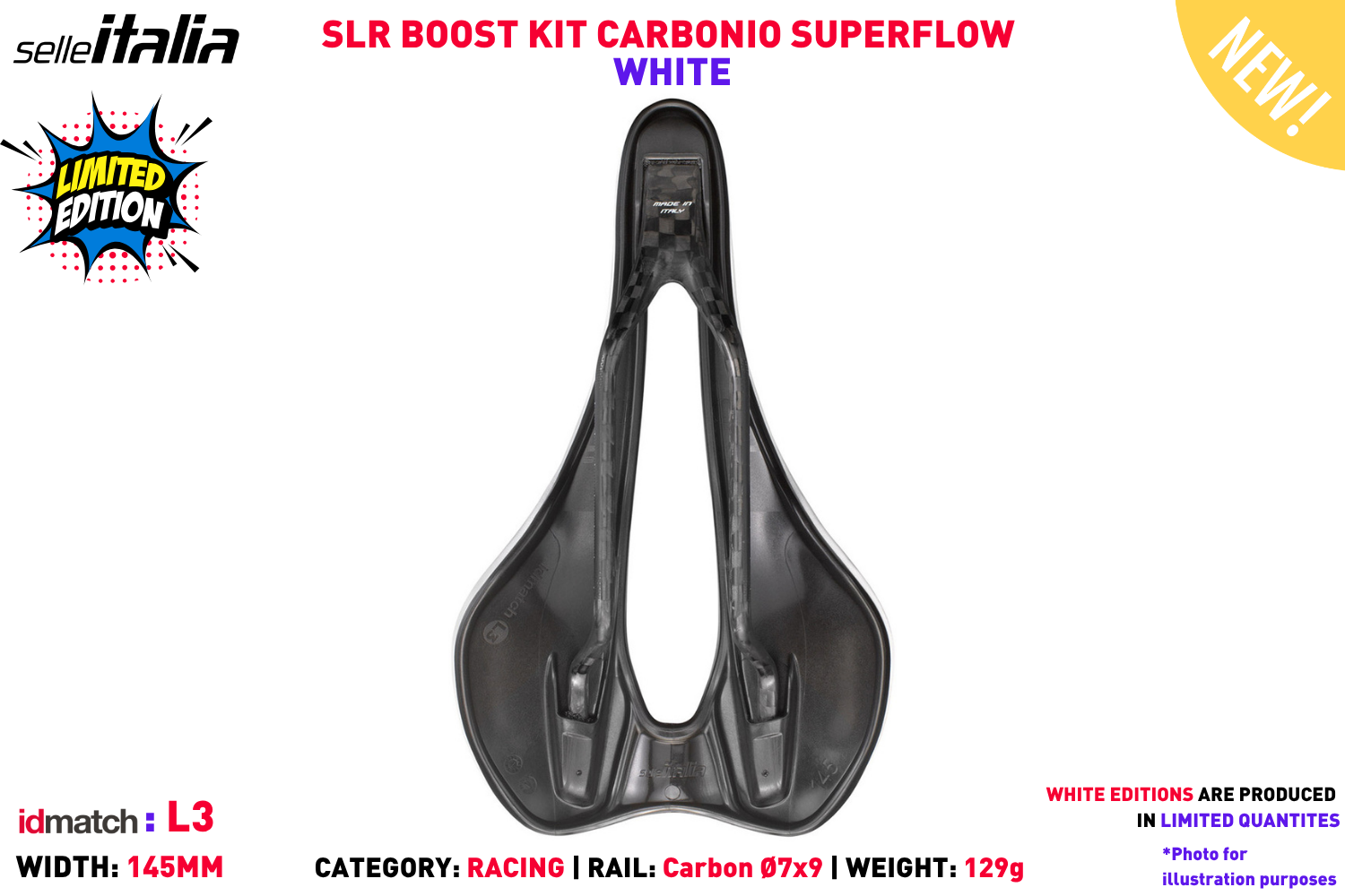 SLR Boost 3D Kit Carbonio Superflow - S3 | Hup Leong Company | The